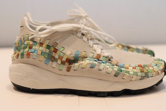 Nike Shoes - Nike Air Footscapes Woven - Summit White Rainbow Sz 6.5